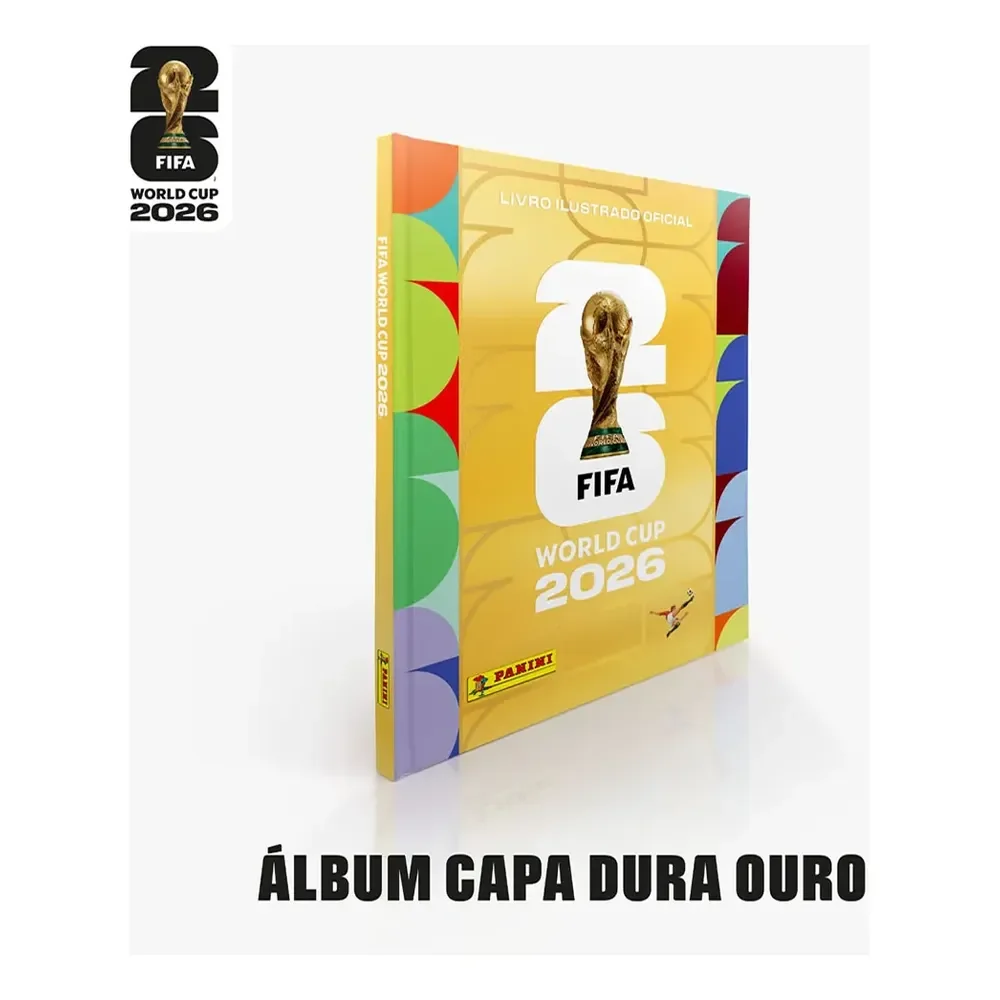 Copa Do Mundo 2026 - Álbum Capa Dura - Ouro