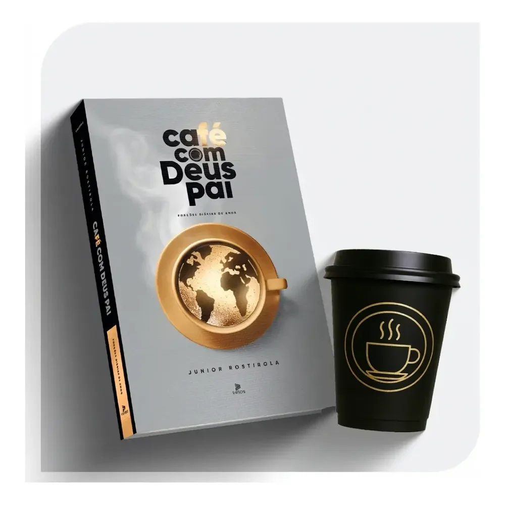 Café Com Deus Pai 2026 - Porções Diárias De Amor + Mini Copo