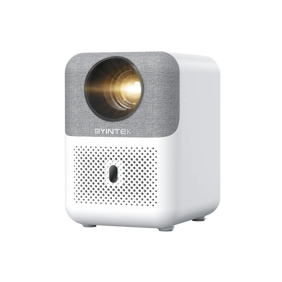 BYINTEK Projetor U4, Suporta 4K 1080P Full HD, Foco Automático, WiFi Inteligente e Projetor BT 5.0, Alto-falante Bluetooth, 400 ANSI Lumens, Adequado Para Home Theater