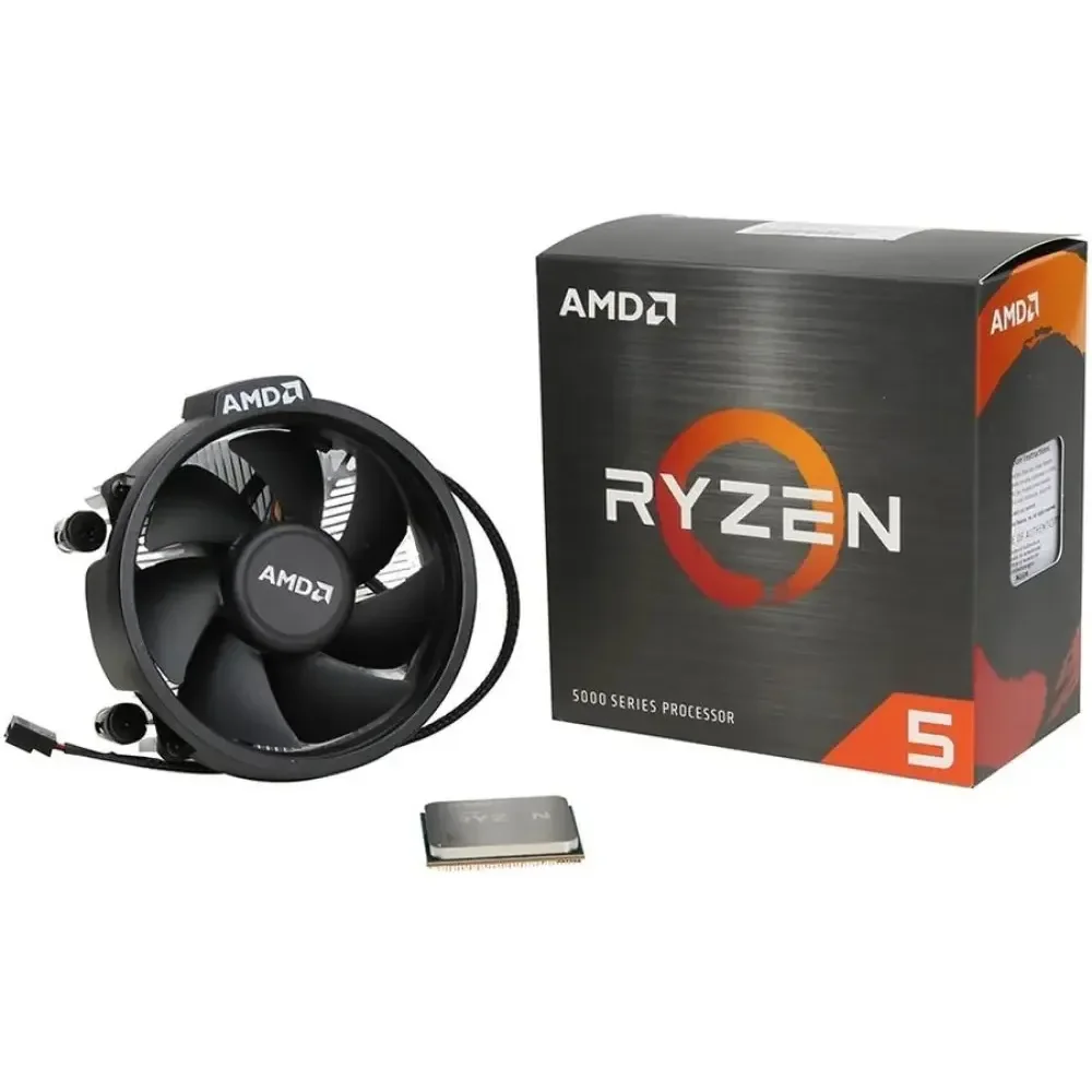 Processador Amd Ryzen 5 5500 3.6ghz 4.2ghz Max Turbo Cache 16mb Am4 Sem Vídeo