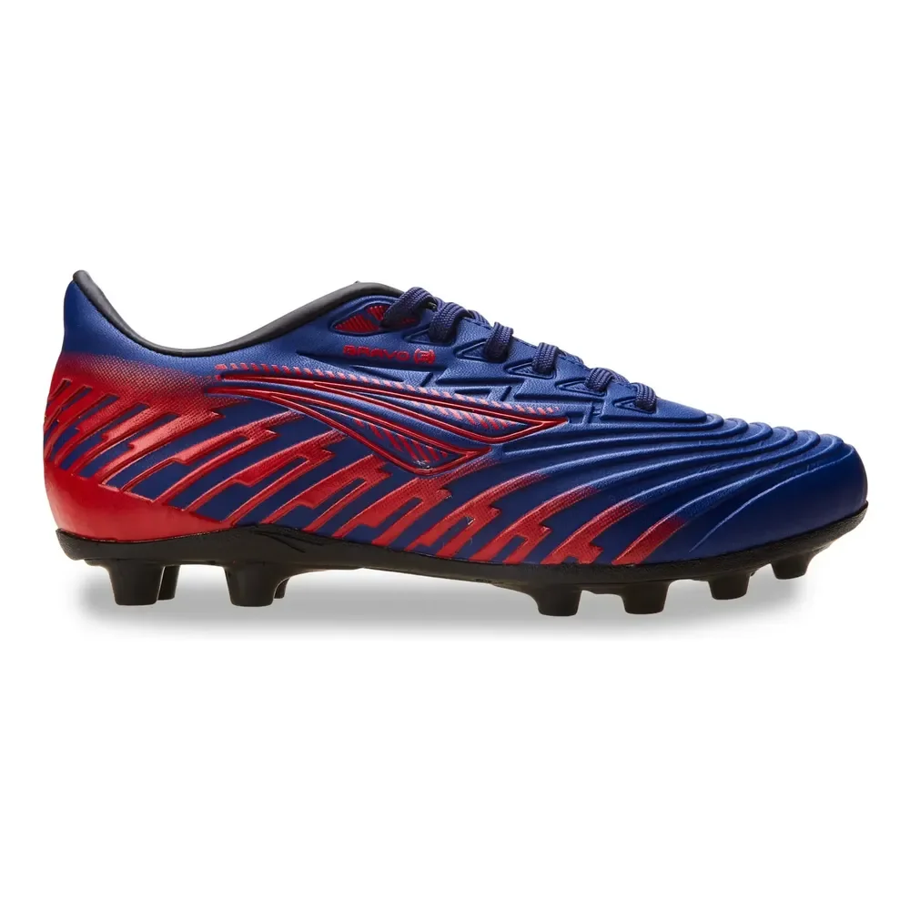 Chuteira De Campo Masculino Bravo Y-3.0 Solado Pvc Penalty Marinho-vermelho 30 Br