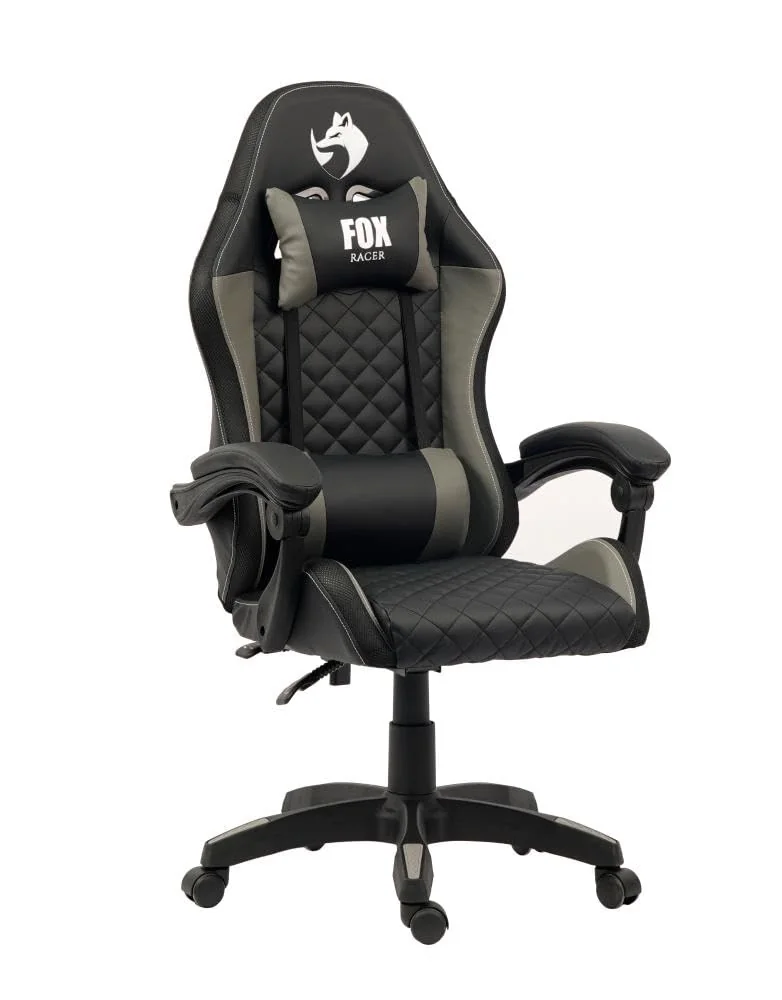 Cadeira Gamer Fox Racer Vulpes Cinza WZ-318