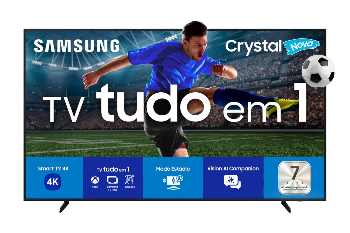Samsung Smart TV 65" Crystal UHD 4K U8100F 2025