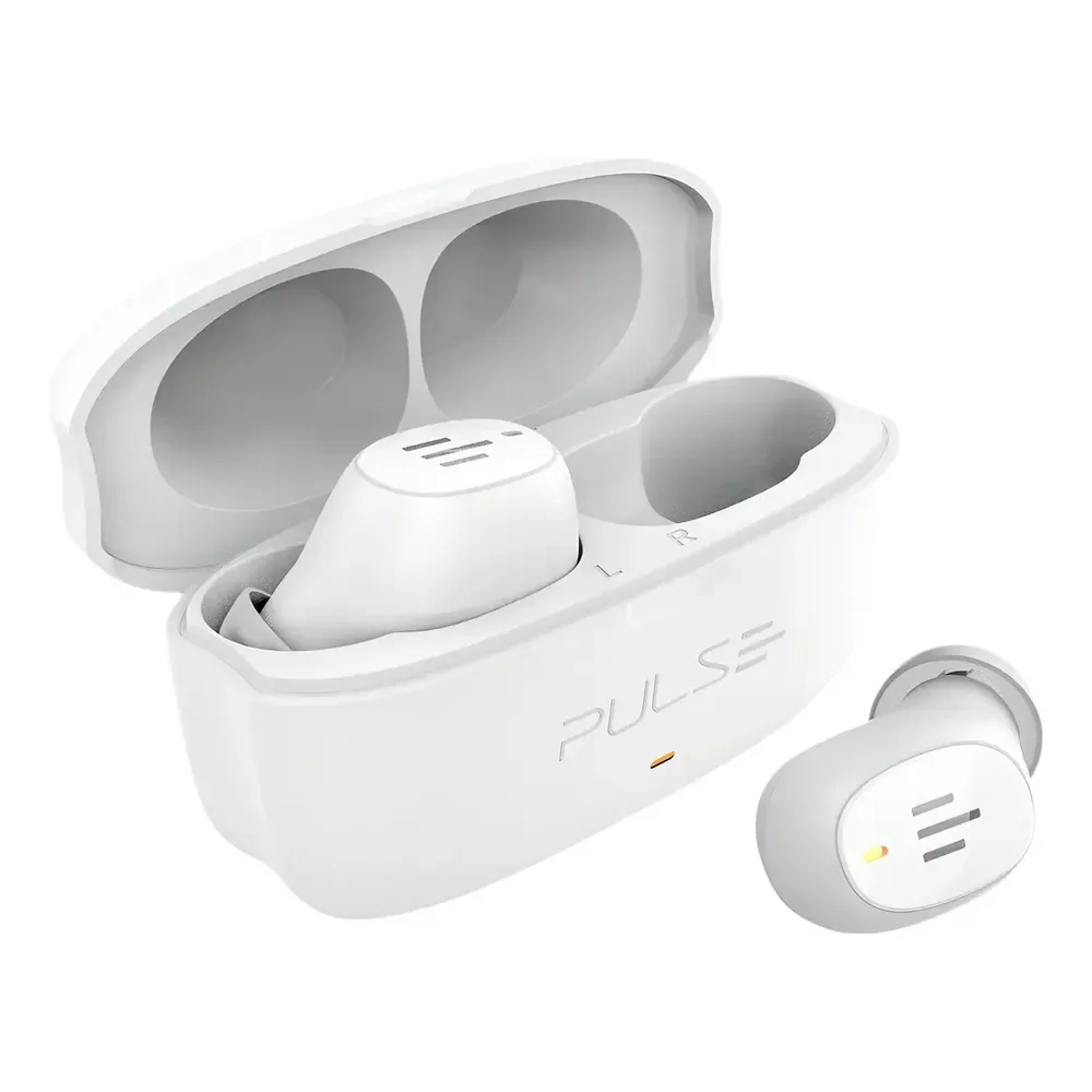 Fone De Ouvido Bluetooth Tws Wb300 Branco Pulse Extreme Bass 24h