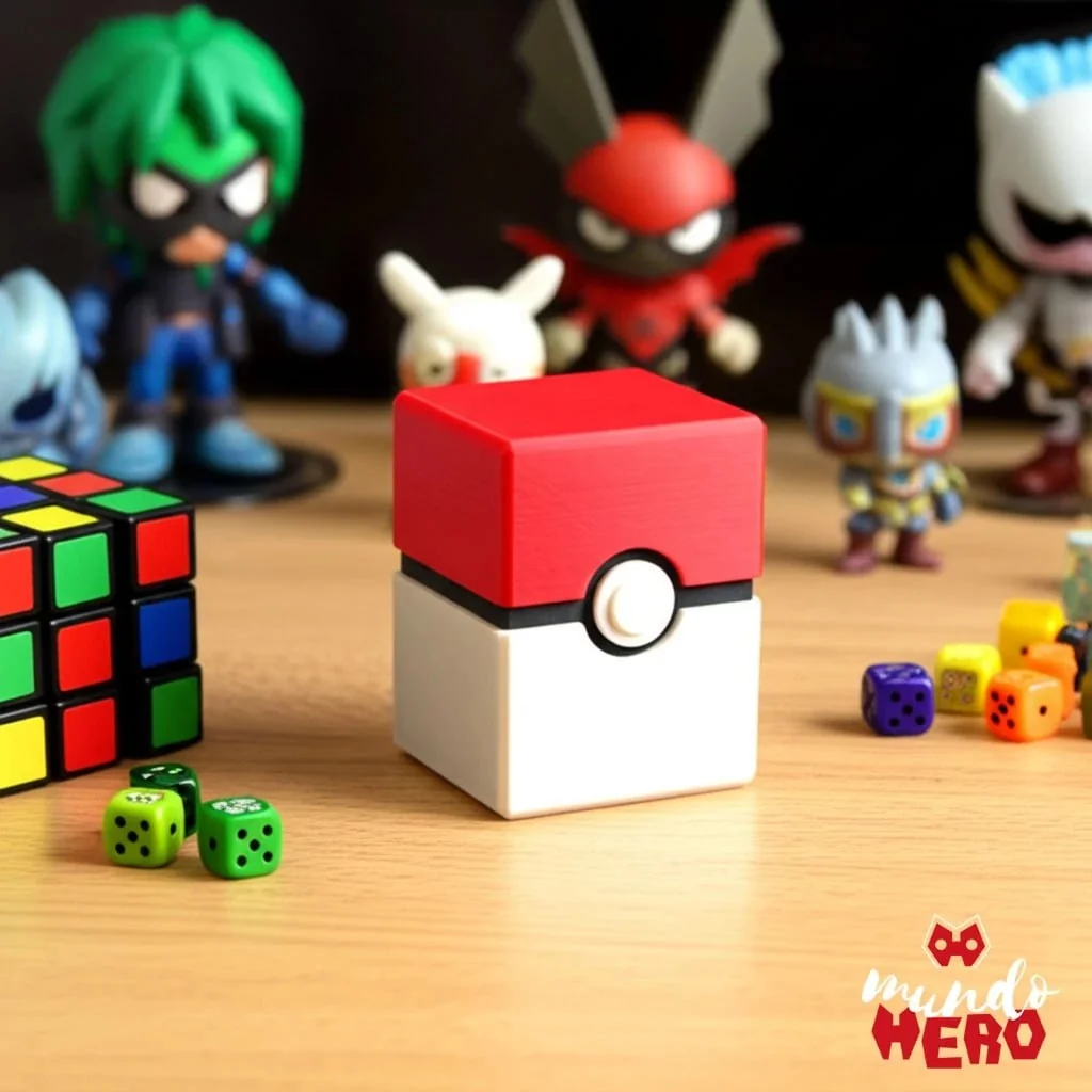 ALÔ, NERD0LAS 👌🏼 Porta Cartas Pokemon Cards Pokebola